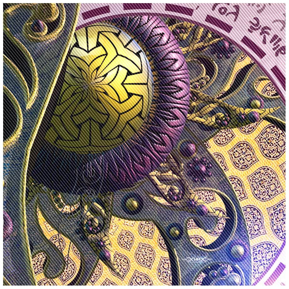 Bio-Energetic Vortexes No.3 — Power (Manipura Chakra) detail 6 of 13