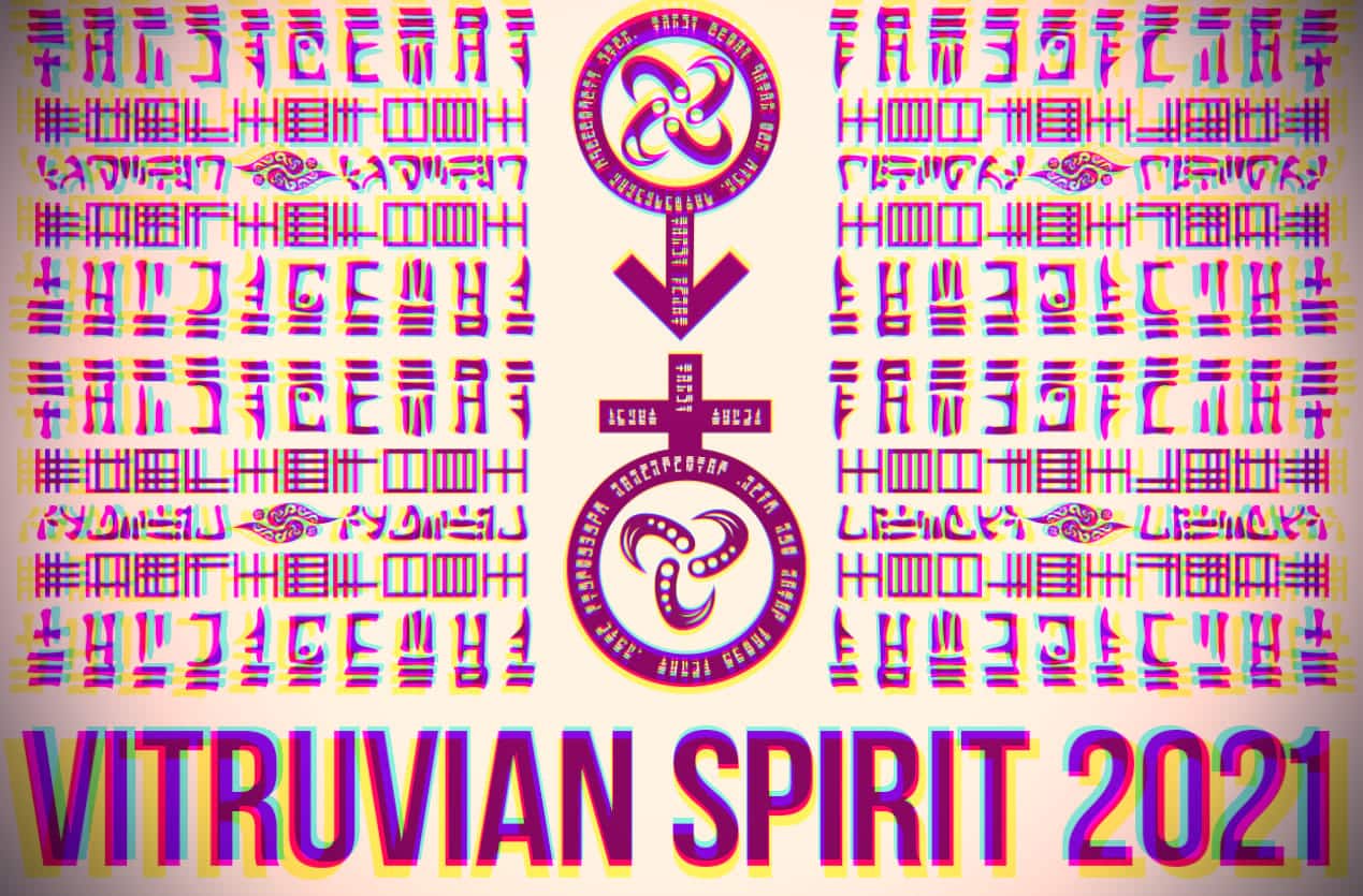 Universal Transmissions XI — Vitruvian Spirit (Seeding the New Renaissance) detail 1 of 42