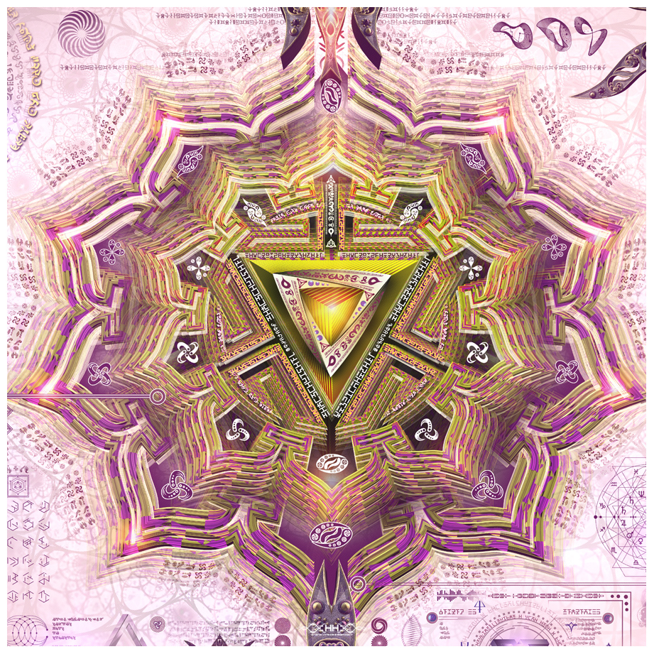Bio-Energetic Vortexes No.3 — Power (Manipura Chakra) detail 1