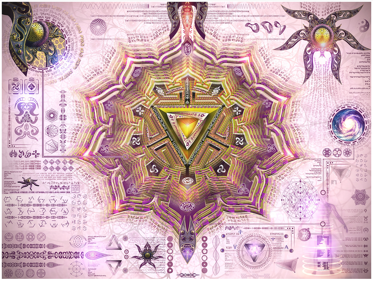 Bio-Energetic Vortexes No.3 — Power (Manipura Chakra)