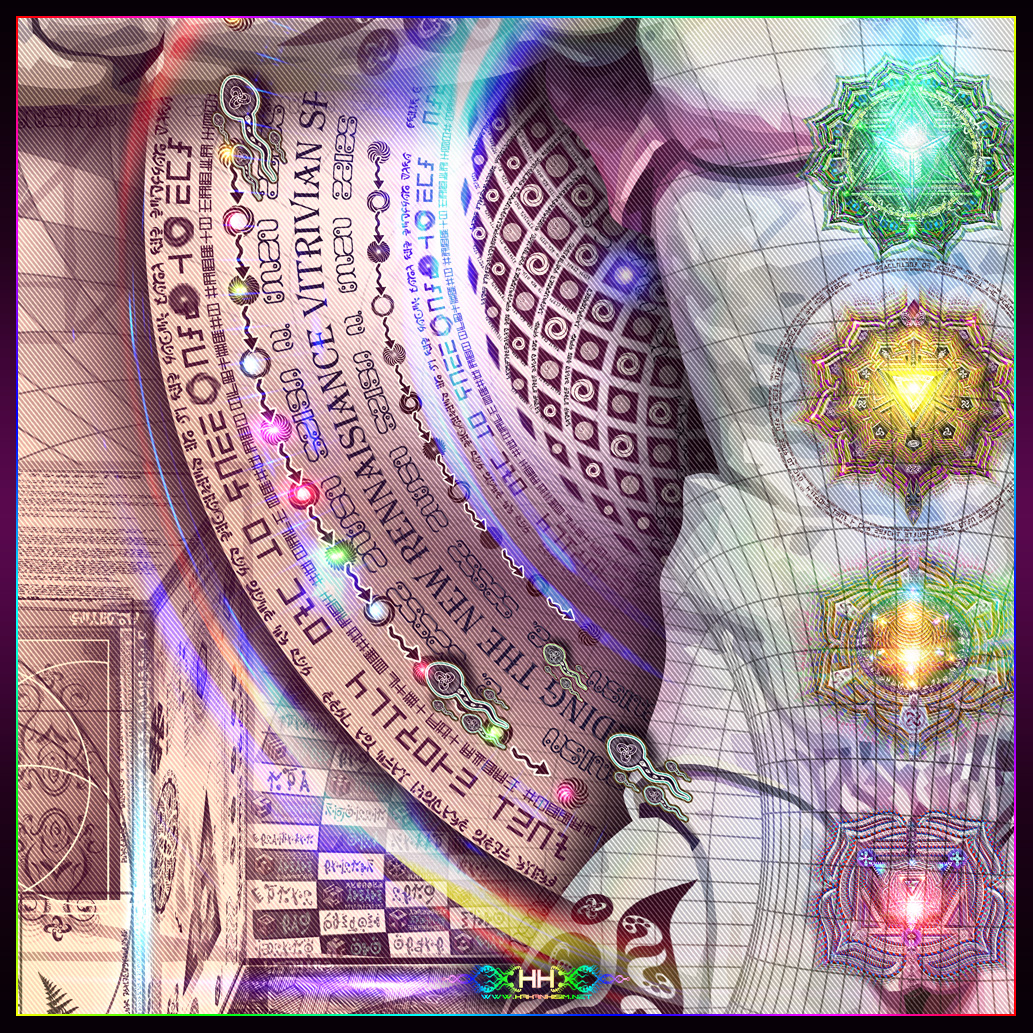 Universal Transmissions XI — Vitruvian Spirit (Seeding the New Renaissance) detail 14