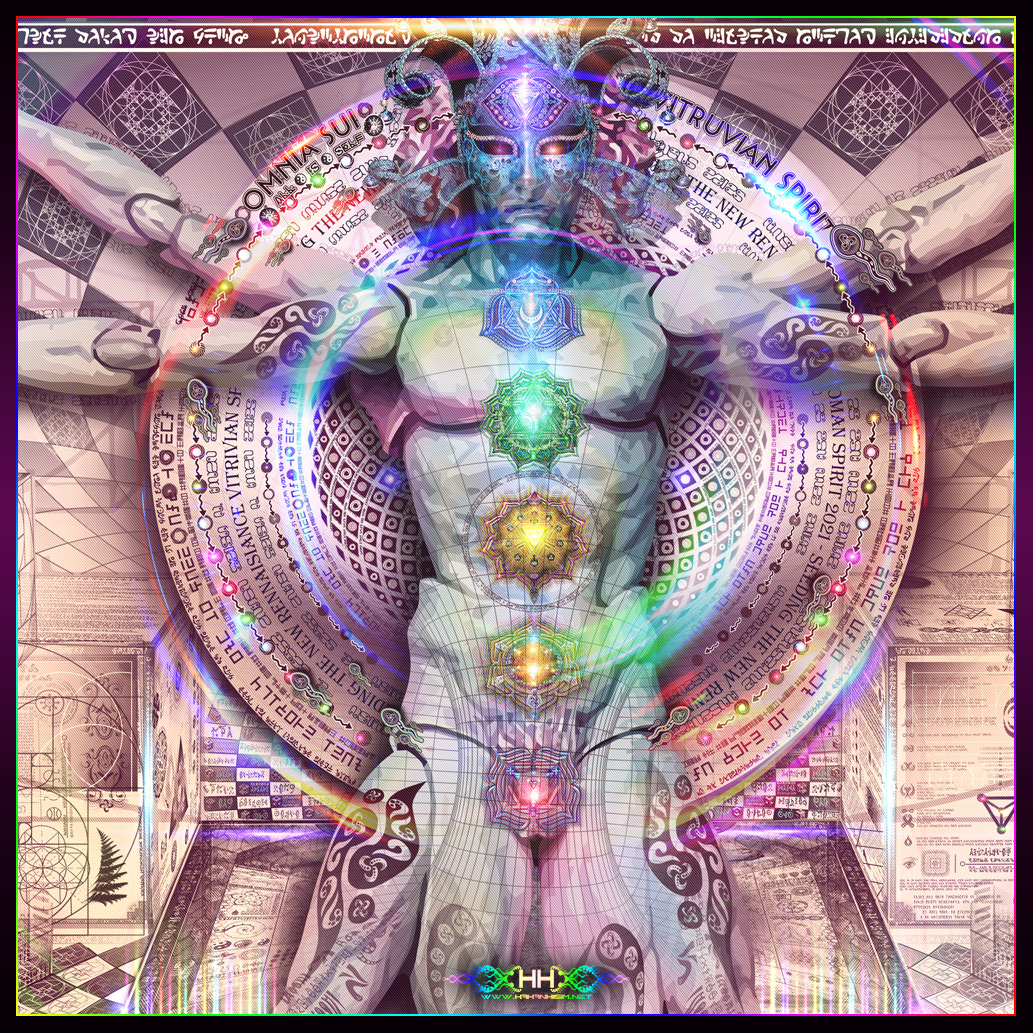 Universal Transmissions XI — Vitruvian Spirit (Seeding the New Renaissance) detail 28