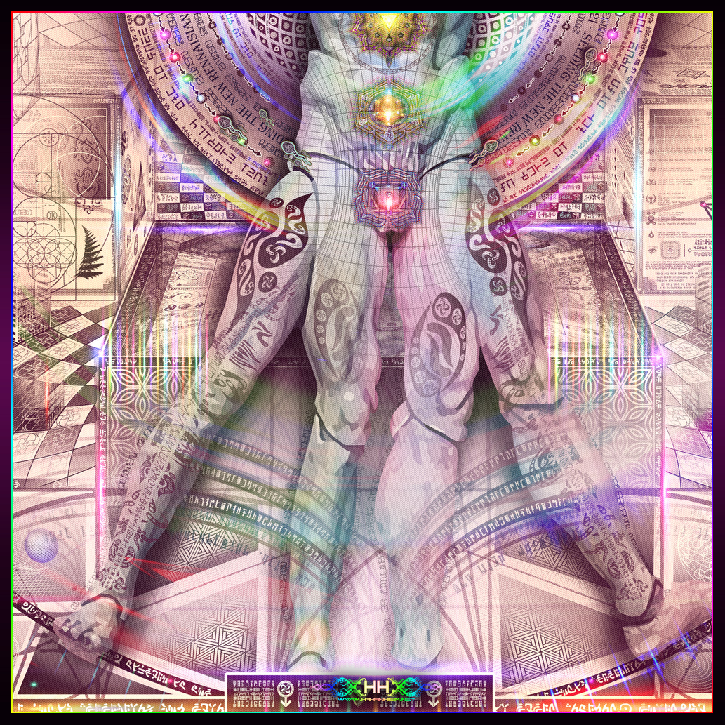 Universal Transmissions XI — Vitruvian Spirit (Seeding the New Renaissance) detail 29