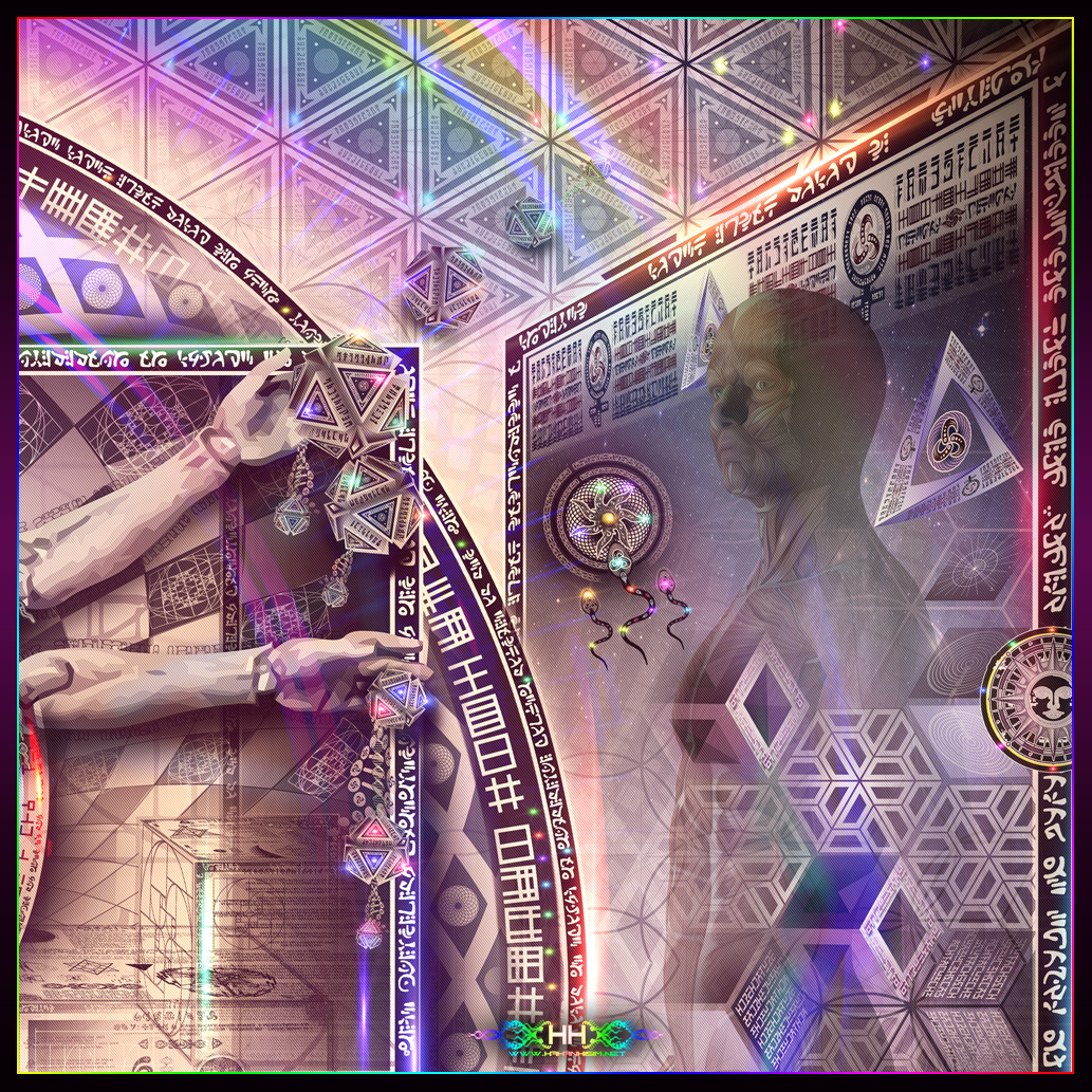 Universal Transmissions XI — Vitruvian Spirit (Seeding the New Renaissance) detail 32