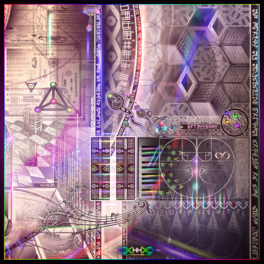 Universal Transmissions XI — Vitruvian Spirit (Seeding the New Renaissance) detail 33