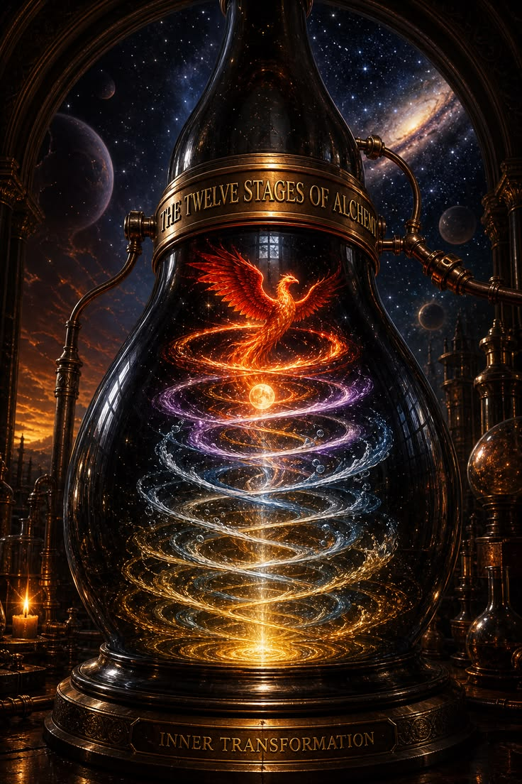 The Alchemy of the Soul: The Twelve Stages of the Great Work (Magnum Opus)