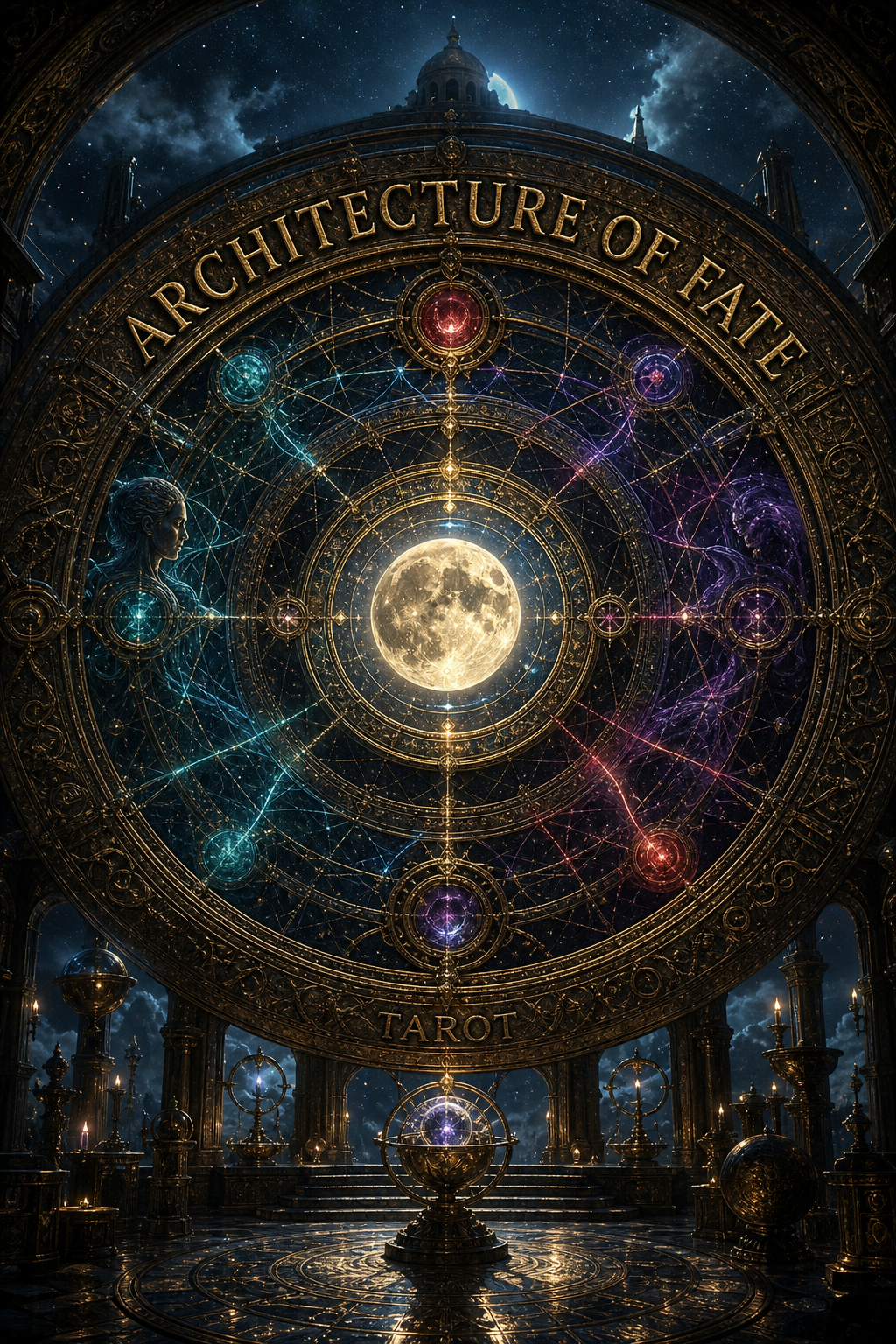 The Tarot: A Symbolic Machine for Mapping the Architecture of Fate