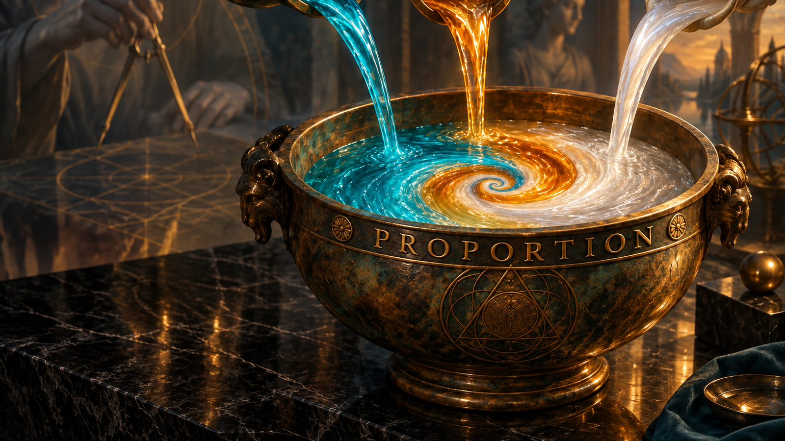 Proportion: the vessel changes the relation among its elements